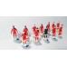 Subbuteo Andrew Table Soccer Liverpool Champions League 2018-19 with no bases no box only 12 figures